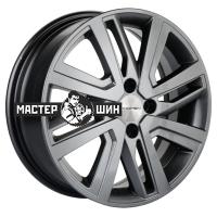 6*16 4*100 ET48 54,1 Khomen Wheels KHW1609 (Rio I/Solaris I) G-Silver