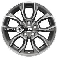 7*17 5*114,3 ET45 67,1 Khomen Wheels KHW1713 (CX-5/i40/X-Trail) Gray-FP