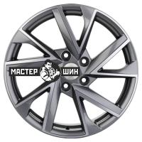 7*17 5*112 ET40 57,1 Khomen Wheels KHW1714 (Kodiaq/Tiguan) Gray-FP