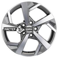 7*17 5*114,3 ET39 60,1 Khomen Wheels KHW1712 (RAV4) Gray-FP