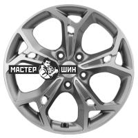 7*17 5*114,3 ET50 67,1 Khomen Wheels KHW1702 (CX-5/Seltos/Optima) Gray-FP