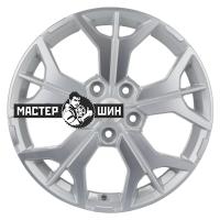 7*17 5*114,3 ET39 60,1 Khomen Wheels KHW1715 (RAV4) F-Silver-FP