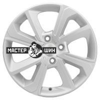 6*15 4*100 ET48 54,1 Khomen Wheels KHW1501 (Rio/Solaris) F-Silver