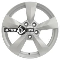 6*15 5*100 ET43 57,1 Khomen Wheels KHW1504 (Fabia) F-Silver