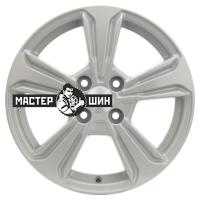6*15 4*100 ET48 54,1 Khomen Wheels KHW1502 (Rio/Solaris) F-Silver