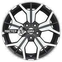 7*17 5*114,3 ET39 60,1 Khomen Wheels KHW1715 (RAV4) Black-FP