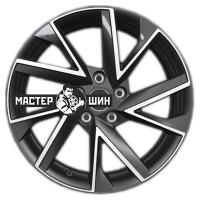 7*17 5*114,3 ET48,5 67,1 Khomen Wheels KHW1714 (Sportage) Black-FP