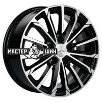 6,5*16 5*114,3 ET45 60,1 Khomen Wheels KHW1611 (Toyota/Suzuki) Black-FP