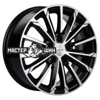 6,5*16 5*112 ET46 57,1 Khomen Wheels KHW1611 (Octavia A7) Black-FP