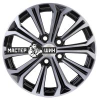 6,5*16 5*115 ET41 70,2 Khomen Wheels KHW1610 (Astra) Black-FP