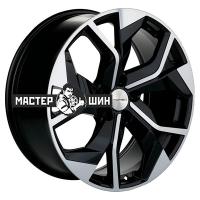 8,5*20 5*112 ET20 66,5 Khomen Wheels KHW2006 (Q8) Black-FP