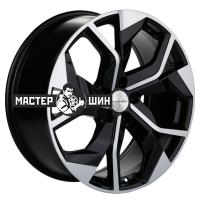 8,5*20 5*114,3 ET30 60,1 Khomen Wheels KHW2006 (RX) Black-FP