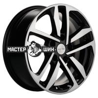 6,5*16 5*114,3 ET45 67,1 Khomen Wheels KHW1612 (Huyndai/Mazda) Black-FP