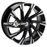 7,5*19 5*114,3 ET50,5 67,1 Khomen Wheels KHW1901 (Sportage) Black-FP