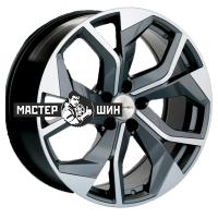 8,5*20 5*112 ET33 66,6 Khomen Wheels KHW2006 (Audi/VW) Gray-FP