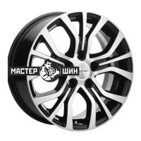 6,5*16 5*120 ET51 65,1 Khomen Wheels KHW1608 (Multivan) Black-FP