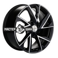 7*17 5*108 ET40 60,1 Khomen Wheels KHW1714 (Chery Tiggo/Tiggo 7 Pro) Black-FP